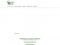 gartenwerk-marx.de Webseite Vorschau