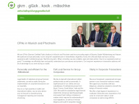 gkm-partner.com Webseite Vorschau