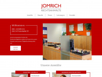 kanzlei-jomrich.de Webseite Vorschau