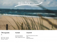 buecher-meer.de Webseite Vorschau