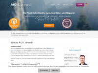 aio-connect.com Webseite Vorschau