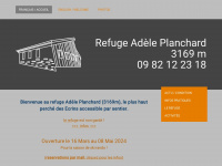 refuge-adele-planchard.com Webseite Vorschau