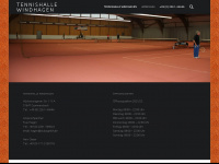 tennishalle-windhagen.de Webseite Vorschau