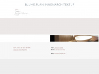 blume-plan.de Webseite Vorschau