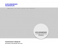 kuechenmesser-solingen.de Webseite Vorschau
