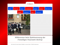 spielmannszug-freiwillige-feuerwehr-bottrop.net Webseite Vorschau