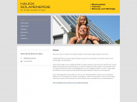 hauck-solar.de Webseite Vorschau