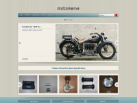motomaniastore.hu Webseite Vorschau