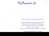 mymoments.ch Webseite Vorschau
