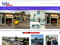 hoehn-automobile.de Webseite Vorschau