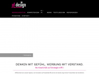 jd-design-agentur.de Webseite Vorschau