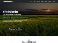 feldkalender.ch Webseite Vorschau