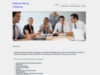 stellenvermittlung-verwaltung.ch Webseite Vorschau