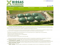 biogaztech.net Webseite Vorschau
