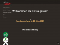 bistrogate27.ch Webseite Vorschau