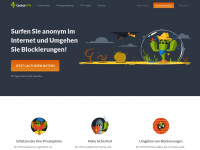 cactusvpn.com Webseite Vorschau