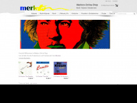 merkton-online-shop.de Webseite Vorschau