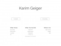 Karim-geiger.com