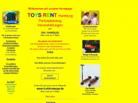 toys-rent.de Webseite Vorschau