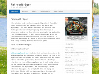 fahrradtraeger.org Webseite Vorschau