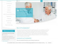prostatakrebs.eu Webseite Vorschau