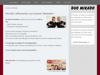 duo-mikado.ch Webseite Vorschau