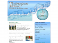textilreinigung-kuenast.de Webseite Vorschau