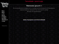 terrorblade.com Webseite Vorschau