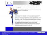 ek-elektrotechnik.de Webseite Vorschau