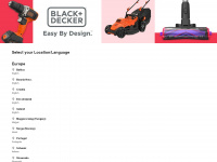 blackanddecker.eu Webseite Vorschau
