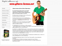 gitarre-lernen.net Webseite Vorschau