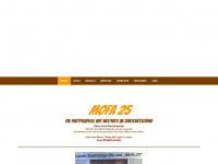 mofa25.de Webseite Vorschau