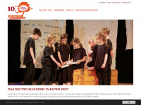 kinder-theater-fest.de Webseite Vorschau