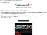drive-in-motion.com Webseite Vorschau