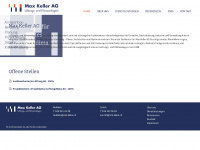 mk-klima.ch Webseite Vorschau