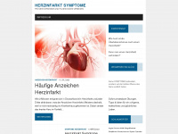herzinfarkt-symptome.com Webseite Vorschau