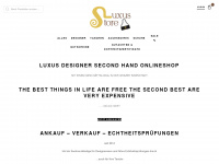 luxus-store.at Webseite Vorschau