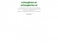 schaugaerten.at Webseite Vorschau