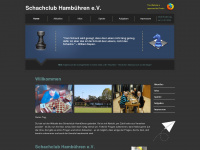 schachclub-hambuehren.de Webseite Vorschau