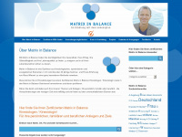 matrix-in-balance.de Webseite Vorschau