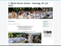 white-dinner-zarten.de Webseite Vorschau