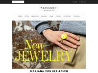 azzessori.com Webseite Vorschau
