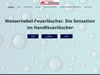 wassernebel-feuerloescher.ch Webseite Vorschau