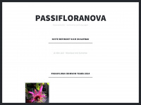 passifloranova.wordpress.com Webseite Vorschau