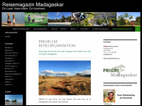 reisemagazin-madagaskar.ch Webseite Vorschau