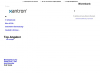xantron.ch Webseite Vorschau