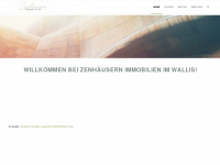 zenhaeusern-immo.ch Webseite Vorschau