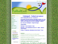 fussballgolfsaar.de Webseite Vorschau