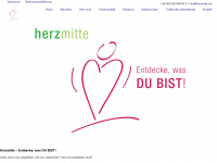 herzmitte.net Webseite Vorschau