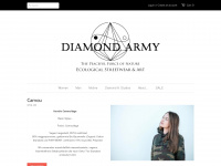 diamond-army.com Webseite Vorschau
